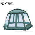 8.7kg green outdoor camping trekking double automatic tent